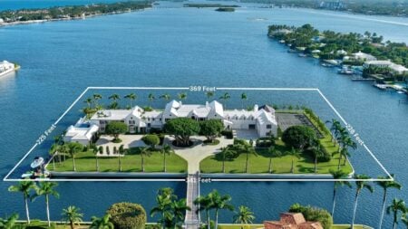 Home on private island in Palm Beach sells for record $150M